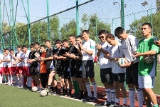 Благотворительный футбол от Оптима Банка