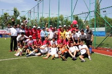 Благотворительный футбол от Оптима Банка