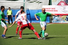 Благотворительный футбол от Оптима Банка