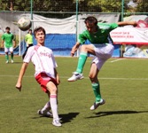 Благотворительный футбол от Оптима Банка