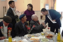 Чествование ветеранов ВОВ в ОАО Оптима Банк